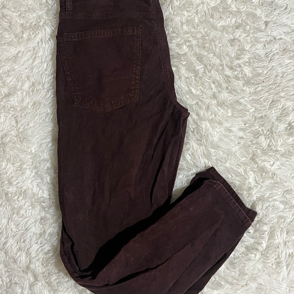 Dark Brown American Eagle Corduroy Pants